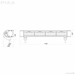 PIAA RF Series 18" LED Light Bar White Fog Beam Single, SAE Compliant - 7018