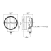LP550 5" LED Driving Light Kit, SAE Compliant - 73552