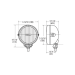 510 SMR Fog XTreme White Plus Halogen Lamp Kit - 5190
